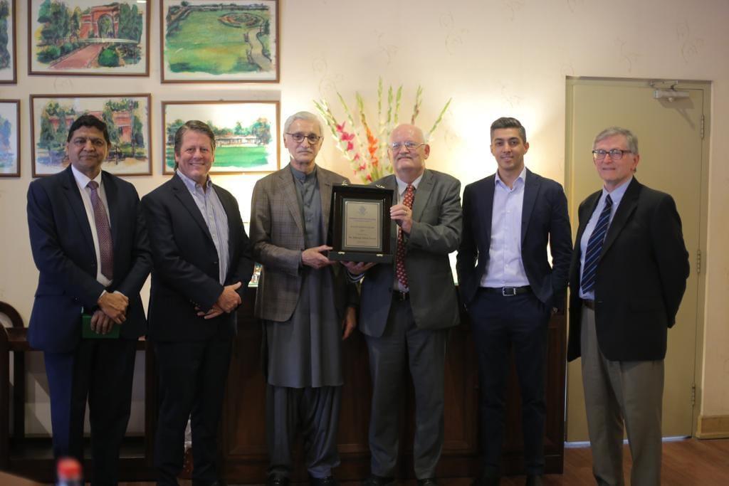 Jahangir Tareen has been honored with the Alumni Service Award by Forman Christian College University